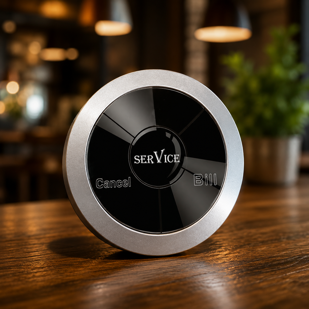 3- BUTTON WIRELESS SERVICE CALL BUTTON
